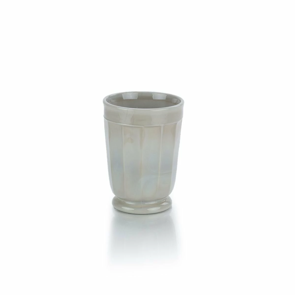 Mosser Glass 4-Piece 6oz Panel Tumbler Set | Marble - Image 3