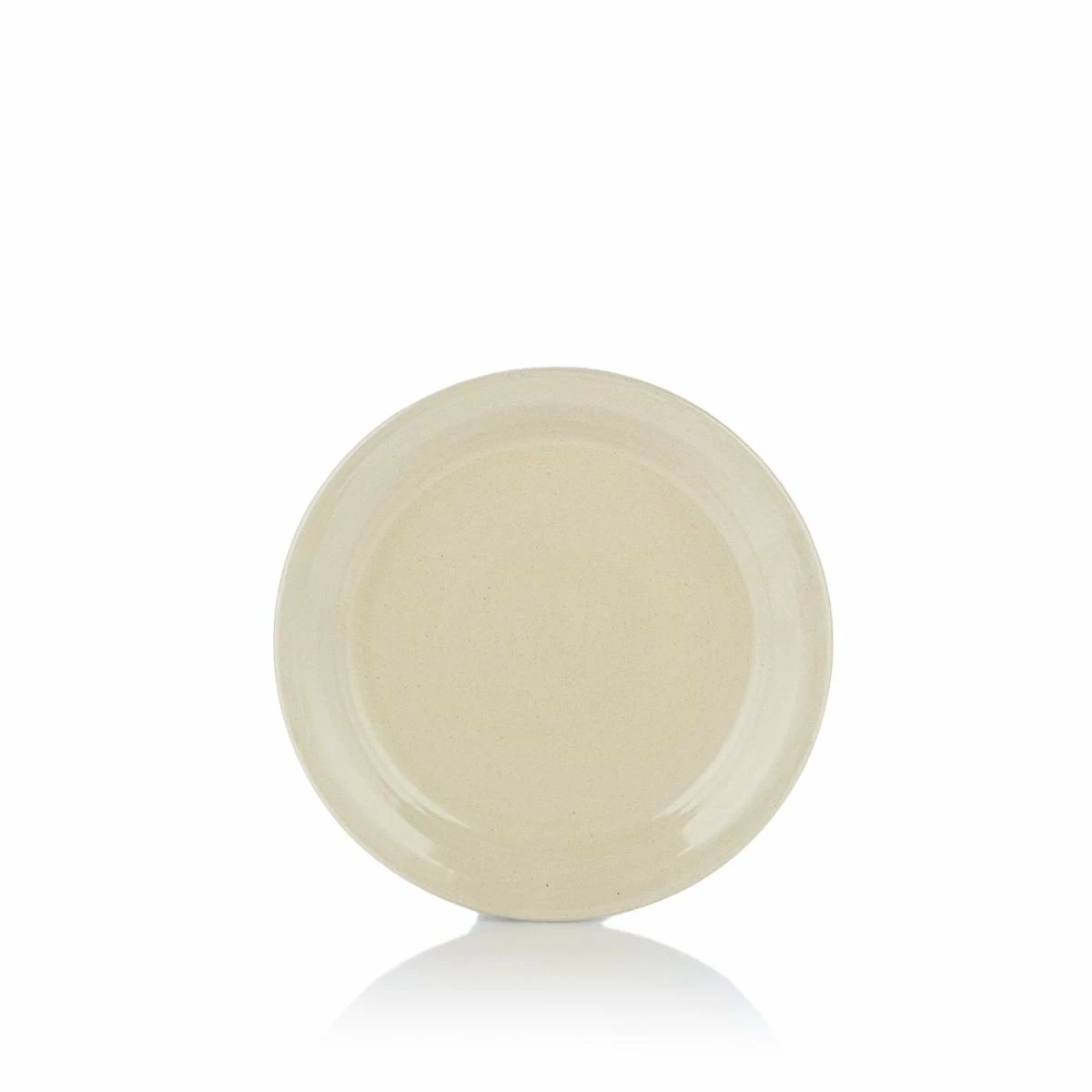 Martinez Pottery Hand Turned Stoneware Dinner Plate | Natural