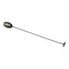 Mercer Barfly 11.8" Bar Spoon With Muddler | Gun Metal Black