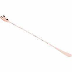 Mercer Barfly 13.2" Japanese-Style Bar Spoon | Copper Plated