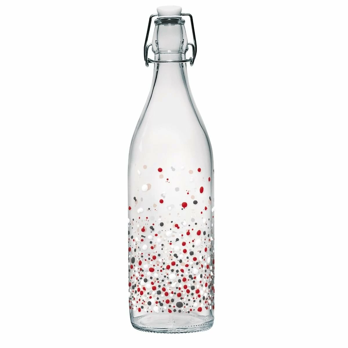 Cerve 33.8oz Swing Top Lory Glass Bottle | Murano Rosso