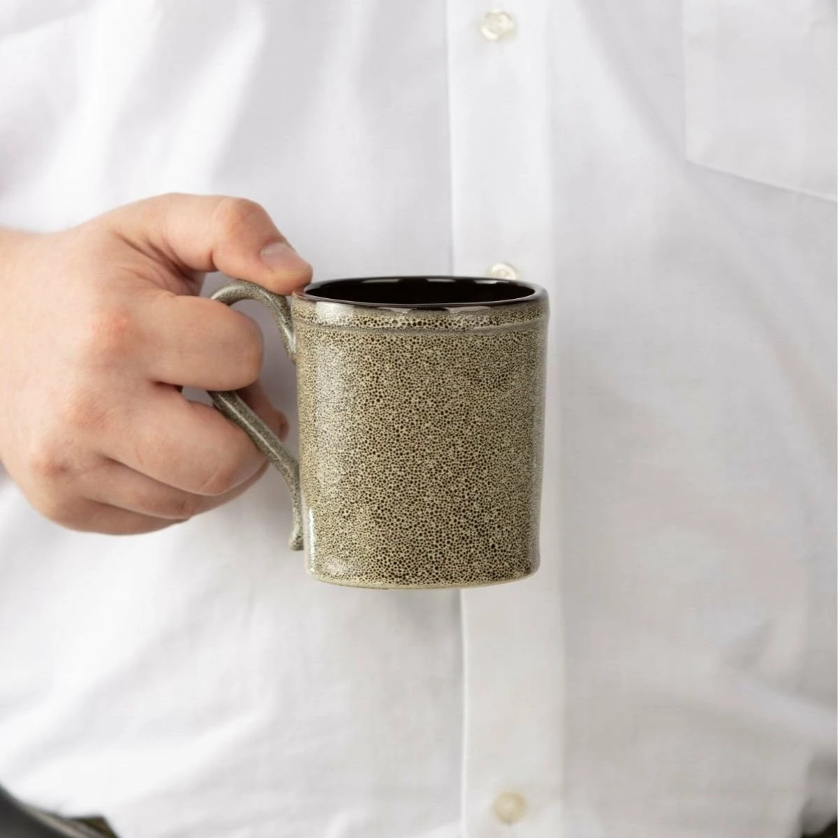 Fortessa Ston™ 9oz Mug | Mist Gray - Image 2
