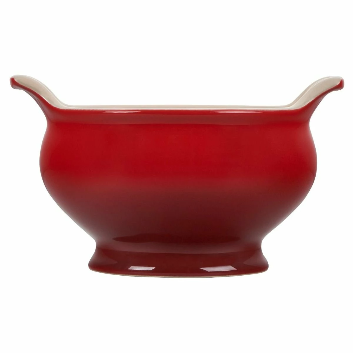 Le Creuset 20oz Heritage Soup Bowl | Cerise/Cherry Red - Image 2