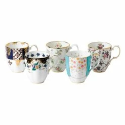 Royal Albert 100 Years 1900-1940 14.1oz Mug Set | 5-Piece