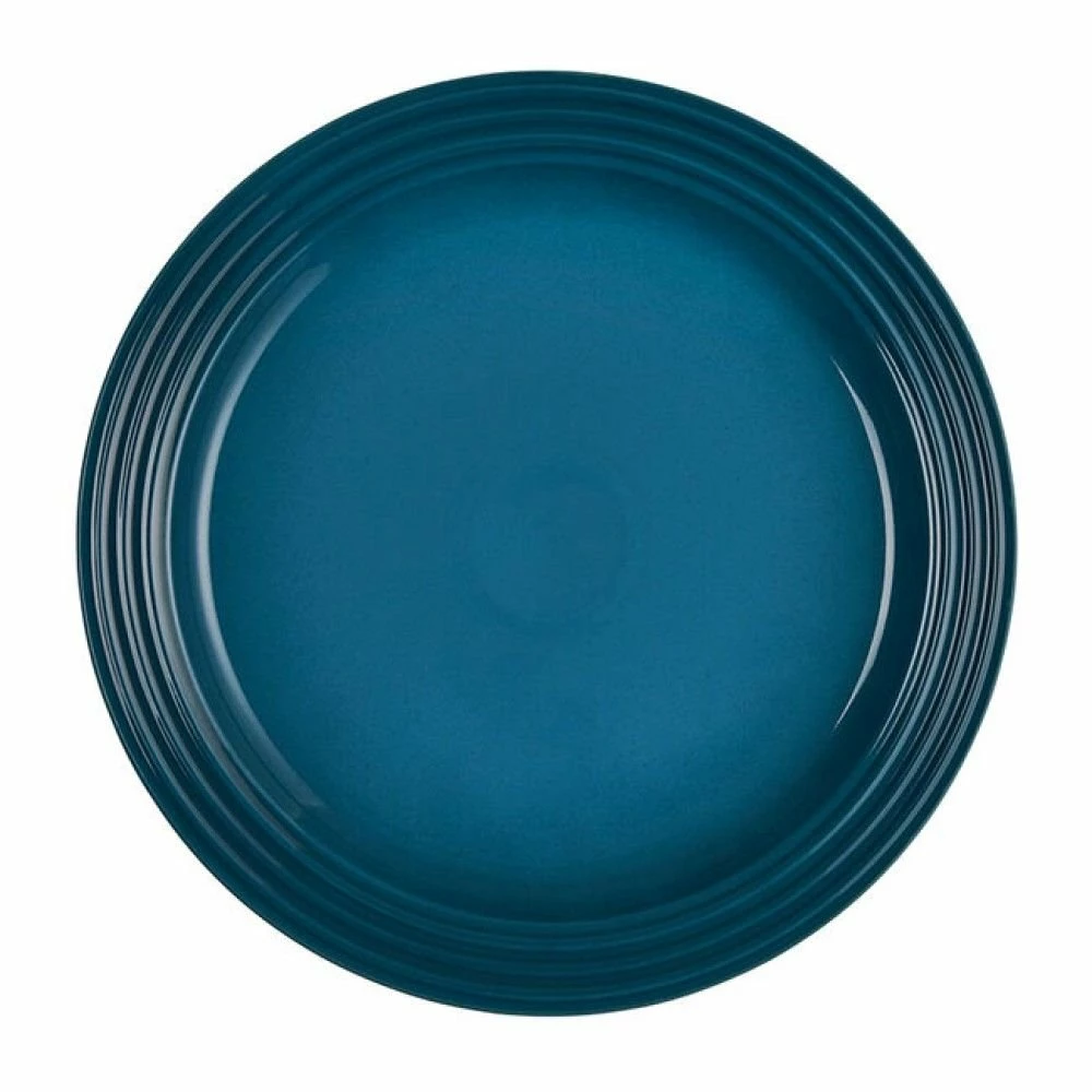 Le Creuset 10.5" Dinner Plates - Set Of 4 | Marseille Blue - Image 2