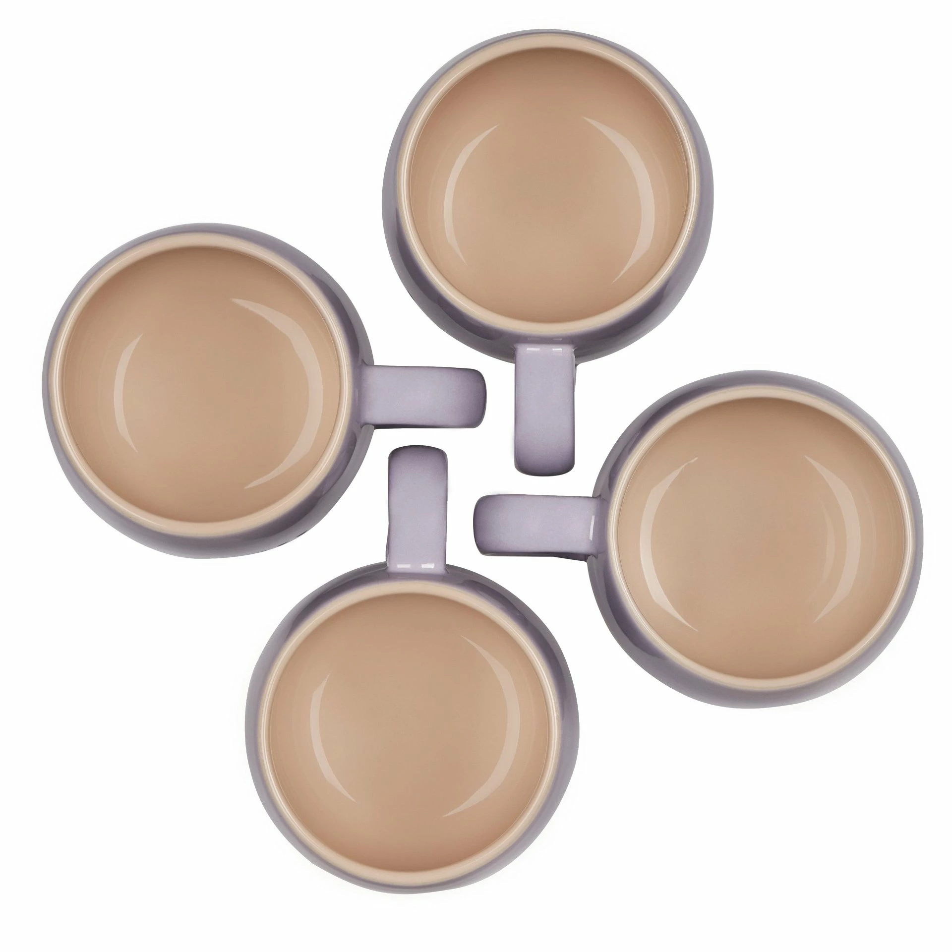 Le Creuset 13oz Heritage Mugs (Set Of 4) | Provence Purple - Image 3