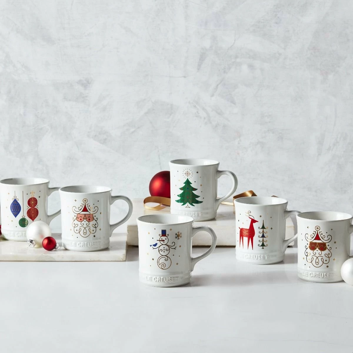 Le Creuset 14oz Mug | Noel (Santa #1) - Image 4