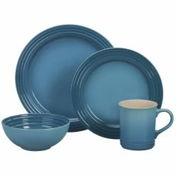 Le Creuset 16-Piece Dinnerware Set | Caribbean Blue
