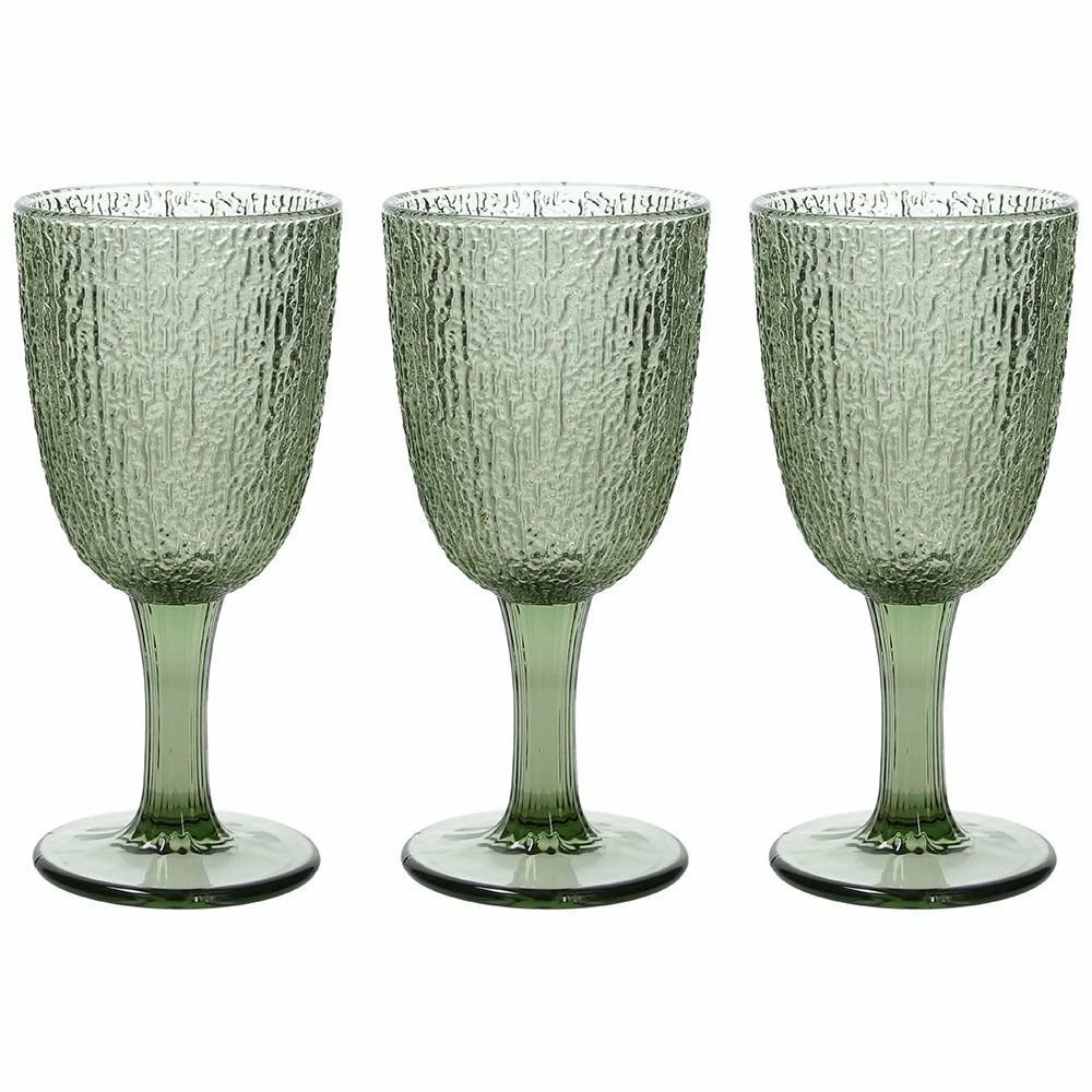 Tognana Bicchieri Davor Wine Glasses (Green) | Set Of 3