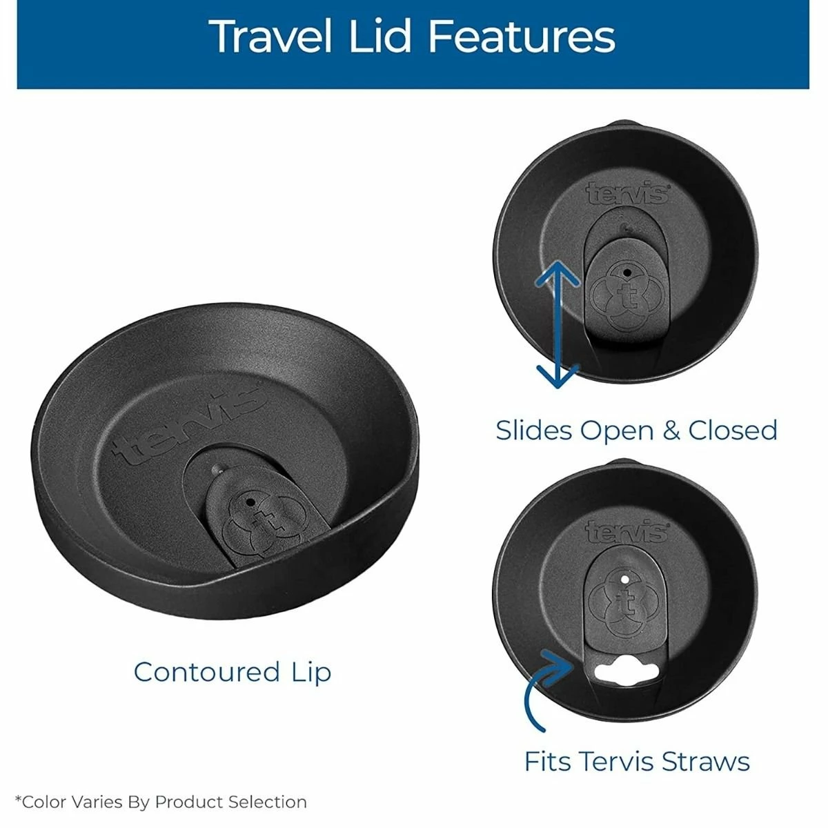 Tervis® Travel Lid | Fits 16oz Tumblers - Citrus Sunrise - Image 2