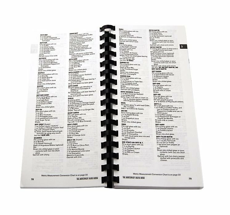 True Brands Bartender's Black Book 10th Ed. - True Brands Book Offer - Image 2