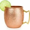 True Brands 16oz Old Kentucky Copper Moscow Mule Mug - Hammered