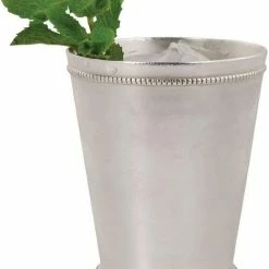 True Brands 16oz Old Kentucky Silver Plated Copper Mint Julep Cup