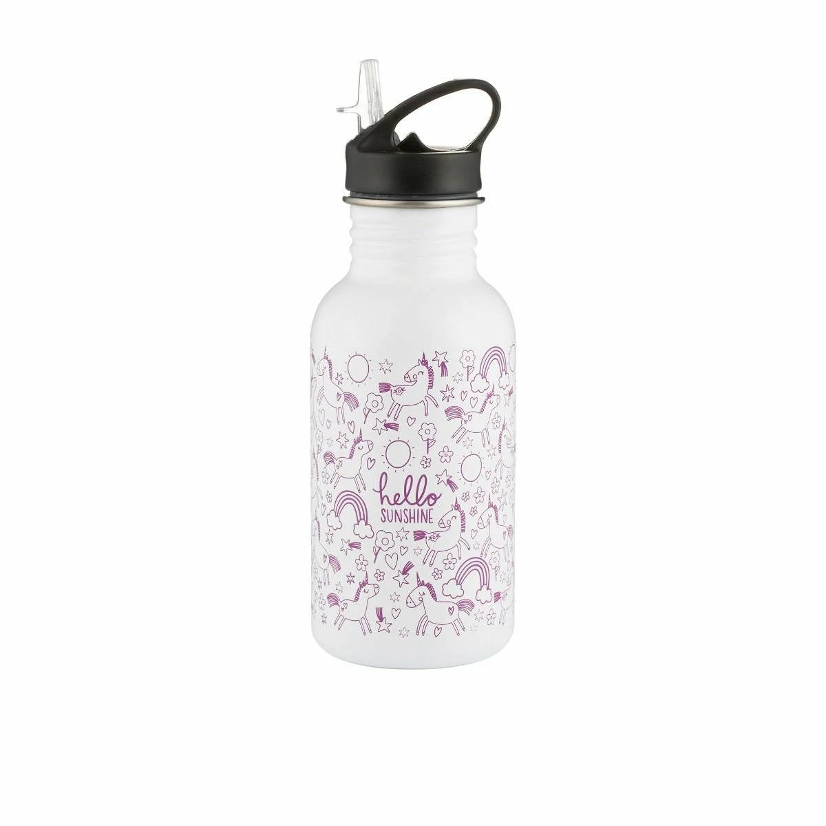 Typhoon PURE 18.6oz Color-Changing Water Bottle With Straw | Hello Sunshine