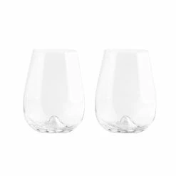 Stolzle 16oz Vulcano Stemless Wine Glasses | Set Of 2